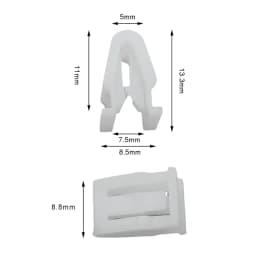 For Tesla Model 3 Y S X 85PCS Clips Retainers Fasteners Door Panel Bumper Fender Engine Hood Support Rod For Tesla Accessories