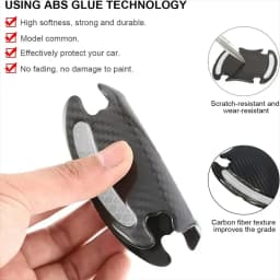 Car Door Handle Reflective Sticker Protection Sticker Door Handle Paint Surface Anti-scratch Reflective Sticker Car Accessories