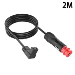 12V Car Refrigerator Power Cord Fridge Freezer Power Cord For ARB Car Cigarette Lighter Adapter Fridge Heater Extension Cable 2M