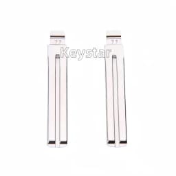 Keychannel 10PCS 77# KD Blade TOY48 Folding Fob Blank Car Key Flip Blade for KEYDIY KD VVDI Xhorse for Kia Hyundai Elantra Lexus