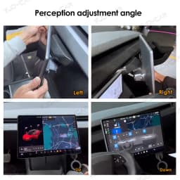 Model Y 3 Swivel Mount Kit Model 3 Highland Y Juniper YL 4-Direction Screen Rotation Bracket GPS Navigation Rotating Holder