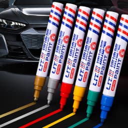 Waterproof Car Scratch Repair Pen Auto Wheel Tire Oily Painting Mark Pen Touch Up Paint Fill Remover Vehicle Tyre Paint Marker