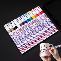 Waterproof Car Scratch Repair Pen Auto Wheel Tire Oily Painting Mark Pen Touch Up Paint Fill Remover Vehicle Tyre Paint Marker