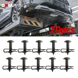 Car Fastener Clip Wholesale U-Type Metal Screw Clip Tool for Engine Undertray Splash Shield Guard Bumper Screw Car Accessories