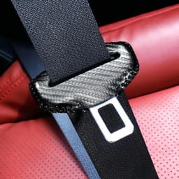 1PCS Universal Car Seat Belt Buckle Cover Protector Anti-collision Case PU Leather Protection Wear Car Interior Accessories