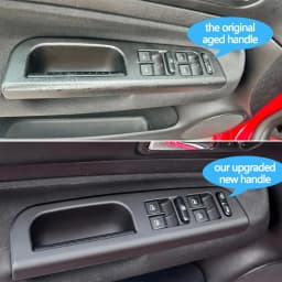 LHD Car Front Rear Left Right Black Door Pull Grab Handle For VW Bora Golf 4 MK4 Jetta 1999 2000 2001 2002 2003 2004