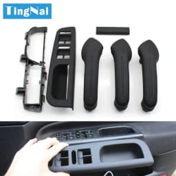 LHD Car Front Rear Left Right Black Door Pull Grab Handle For VW Bora Golf 4 MK4 Jetta 1999 2000 2001 2002 2003 2004