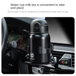 Car Water Cup Holder Tea beverage Holder Car air conditioning outlet ashtray fixed frame seat multi-function