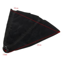 Car Gear Shift Collars Covers Red/Black/Yellow/Blue Suede PU Leather Gear Stick Shift Shifter Knob Cover Boot Gaiter