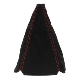 Car Gear Shift Collars Covers Red/Black/Yellow/Blue Suede PU Leather Gear Stick Shift Shifter Knob Cover Boot Gaiter