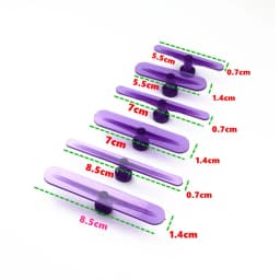 12pcs Glue Tabs Dent Removal Tools Dent Removal Tool Car Body Glue Tabs Nylon Auto Repair Part For Dent Lifter Slide Hammer