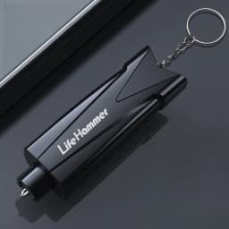 Car Safety Hammer Auto Emergency Glass Window Breaker Seat Belt Cutter Life-Saving Car Emergency Escape Hammer Survival Whistle