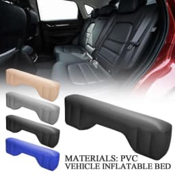 Car Travel Bed Inflatable Bed Back Seat Inflable Air Mattress Accessories Car Interior Self-driving Camping Accessories