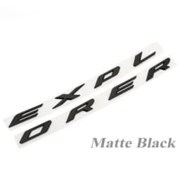 3D ABS for EXPLORER Letters Emblem Car Front Hood Bonnet Badge For EXPLORER Sticker 2013 2015 2016 2017 2018 Accessories