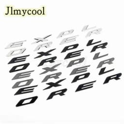 3D ABS for EXPLORER Letters Emblem Car Front Hood Bonnet Badge For EXPLORER Sticker 2013 2015 2016 2017 2018 Accessories
