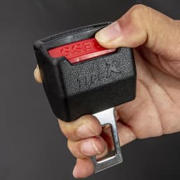2Pcs Car Seat Belt Clip Extender Safety Seatbelt Lock Buckle Plug Thick Insert Socket Extender Safety Buckle Car Accessories