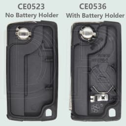 DR CE0523 ID46 PCF7941 CE0536 PCF7961 433ASK/FSK Flip Car Remote Key For Peugeot 207 307 308 408 Citroen C1 C2 C3 C4 C5 Picass