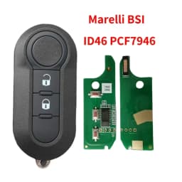 JINGXIN Car Key For Fiat 500L Ducato For Citroen Jumper For Peugeot Boxer 2008-2015 Marelli BSI FCC RX2TRF198 PCF7946 433ASK Key