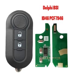 JINGXIN Car Key For Fiat 500L Ducato For Citroen Jumper For Peugeot Boxer 2008-2015 Marelli BSI FCC RX2TRF198 PCF7946 433ASK Key