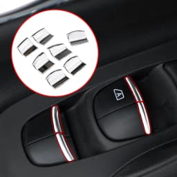 Car Windows Lift Trim Cover for Nissan X-Trail T32 Altima Qashqai J11 Navara Teana Rogue Versa March Serena Juke Kicks Terra