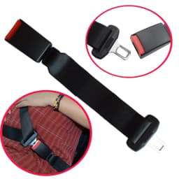 Cross-border Hot Car Seat Belt Extender Joint Thickening Fixer Lengthening Buckle Seat Belt Accessories Straight Insert Buckle