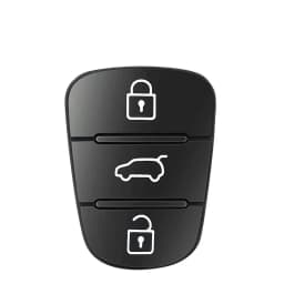 Car Silicone Key 3 Button Case for Hyundai I20 I30 IX35 I35 Solaris RIO Elantra for Kia K5 Verna Picanto Sportage Flip Car Lock