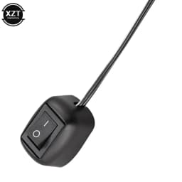 Universal Car Adhesive Switch Mini Button with Cable 60cm/100cm DC 12V 10A Car Modified Switch for Fog Lamp Driver Neon Lamp