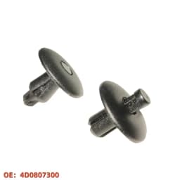 10PCS Car Cover Plate Fixing Clips for Audi A2 A4 A5 A8 Q3 Q5 S4 S5 S8 TT TTS Volkswagen CR7 4D0807300 Body Clips Accessories