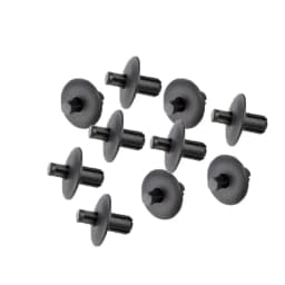 10PCS Car Cover Plate Fixing Clips for Audi A2 A4 A5 A8 Q3 Q5 S4 S5 S8 TT TTS Volkswagen CR7 4D0807300 Body Clips Accessories