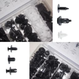 Auto Fastener Clip Kit Fender Rivet Clips Car Body Push Retainer Pin Rivet Bumper Door Trim Panel Retainer Car Clips Bag Packag