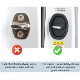 Car Door Lock Buffer Shock Absorber Silicone Cushion Universal Car Door Closing Sound Deadener Damper Antirust Protective Covers