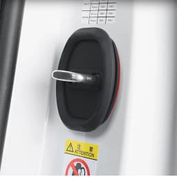 Car Door Lock Buffer Shock Absorber Silicone Cushion Universal Car Door Closing Sound Deadener Damper Antirust Protective Covers