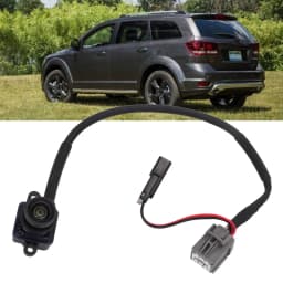 Backup Camera Reversing Camera Rear View Camera 56054158AB Clear Image IP68 Waterproof Replacement for JOURNEY 2011‑2020