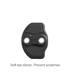 4pcs for Tesla Model Y Model 3 2017-2023 / MODEL3 Highland 2024 Car Door Mute Damping Cushion Silicone Door Lock Buckle Cover
