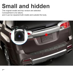 HD Reversing Camera NTSC CVBS CCD Waterproof Night Vision 170-Degree Reversing Image Full-Color Video