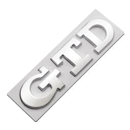 3D Metal Letters Car Rear Trunk Badge GTD Logo Emblem For Volkswagen VW Golf 7 6 5 4 GTD Sticker MK2 MK4 MK5 MK6 MK7 Accessories