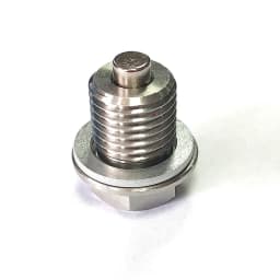 M14 X 1.5 M12 M16 M18 M20 M24 Magnetic Stainless Steel Oil Drain Plug Sump Drain Nut Bolt with 1 Silver Gasket