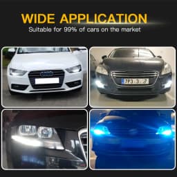 2pcs P13W Canbus No Error For 2008-2012 Audi A4 B8 NonFL LED Bulbs Daytime Running Light DRL Lamp White SH24W Car Accessories