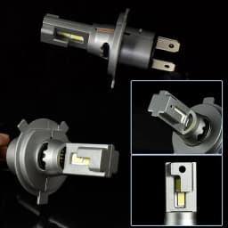 40000LM Canbus H4 LED Headlight Bulbs 9003 HB2 High Low Beam 120W/pair Car Lights 24 CSP 3570 Turbo Led Diode Lamps 12V 6500K