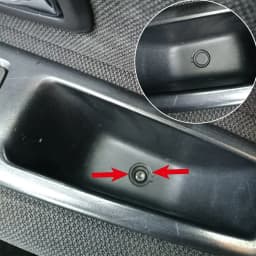 4x Car Interior Front Door Handle Storage Box Screw Plug Cap For Renault Megane II III Fluence Grand Scenic 2003-2016 7703074513