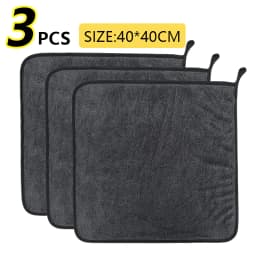 40*60/40cm Car Wash Towel 600GSM Microfiber Double-Sided Ultra Absorbent Car Wash Cloth Cleaning Drying Towel Washing Accessorie