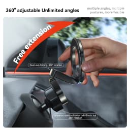 YZ For Tesla Model 3 Y Highland Juniper 2025 Stronger Magnetic adjustable Metal Car Phone support silicone base holder