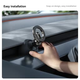 YZ For Tesla Model 3 Y Highland Juniper 2025 Stronger Magnetic adjustable Metal Car Phone support silicone base holder
