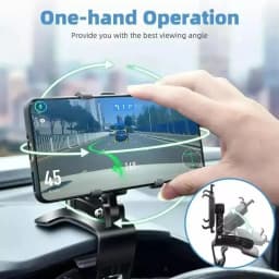 Universal Car Mobile Phone Holder 360° Rotation Dashboard Cellphone Stand GPS Support Car Phone Holder for IPhone Samsung Xiaomi