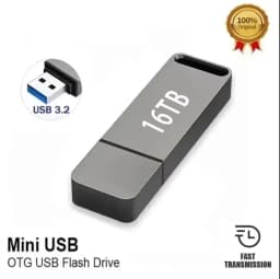 Original Pen Drive 16TB USB 3.2 Flash Drive High-Speed Pen Drive Type C Metal USB Memory For Computer Storage Devices