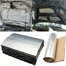 5/10MM Sound Deadener Heat Insulation Mat Car Van Sound Proofing Deadening Insulation Car Hood Insulation Silent Door Wall