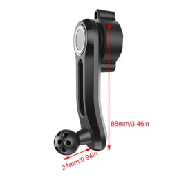 17mm Ball Joint Extension Arm for Car Air Vent Phone Stand GPS Mount Car Air Outlets Mobile Phone Holder Accessories