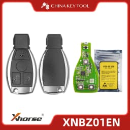 Xhorse VVDI BE Key Pro XNBZ01EN/XNBZT1GL/FBS3 KEYLESS with High Quality Remote Shell