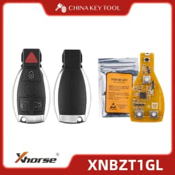 Xhorse VVDI BE Key Pro XNBZ01EN/XNBZT1GL/FBS3 KEYLESS with High Quality Remote Shell