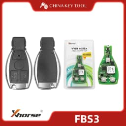 Xhorse VVDI BE Key Pro XNBZ01EN/XNBZT1GL/FBS3 KEYLESS with High Quality Remote Shell